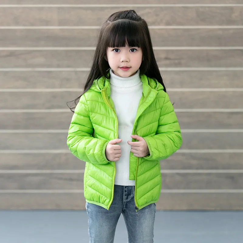 

New Light Down Garment Short Style Boys and Girls'Children's Zhongdatong and Wear Thicker Winter Coat Warm Down Garment