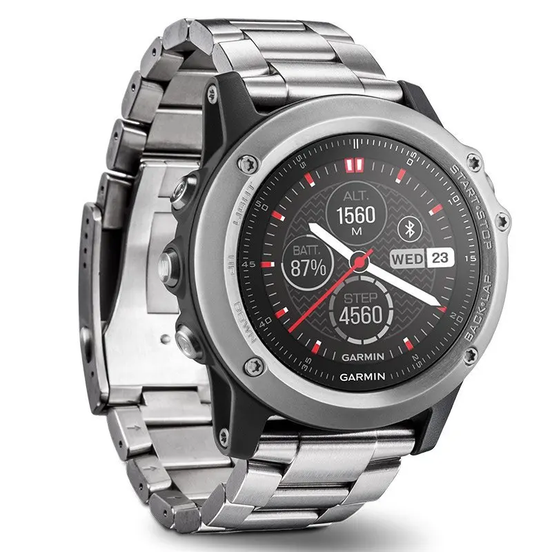 SCOMAS металлические браслеты из нержавеющей стали для Garmin Fenix 3/Fenix 3HR сменный смарт-браслет для Garmin Fenix 5X часы