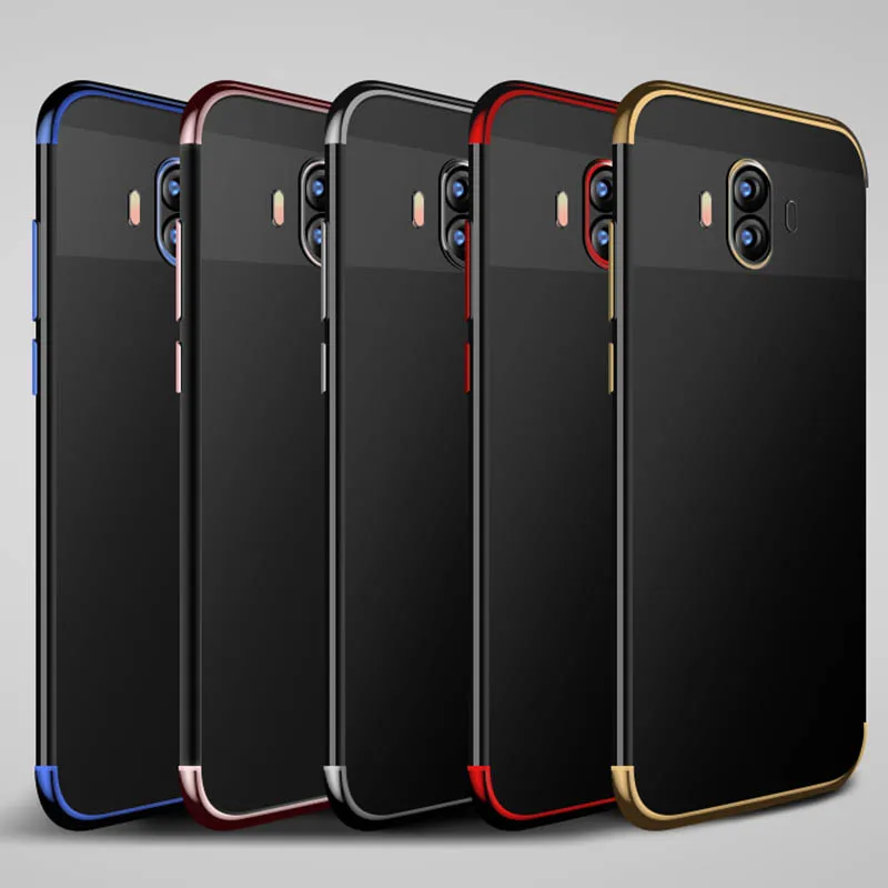 Pushingbest мягкий силиконовый корпус TPU прозрачный с нескольких боковой Цвет