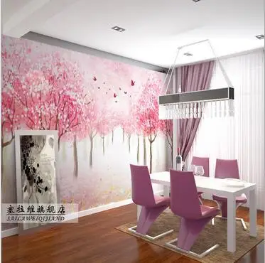Пользовательские фото обои 3d Настенные гостиная на фоне только красивые