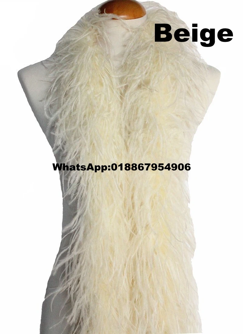 8 слоев толщиной фиолетового цвета окрашенное страусиное перо боа 5 шт./лот