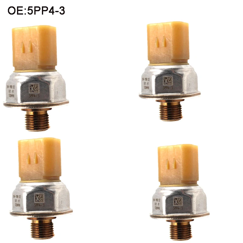 

YAOPEI 4 шт. оригинальный датчик давления на топливную рейку для гусеницы CAT C7 C9 C12 C13 C15 248-2169, 5PP4-3