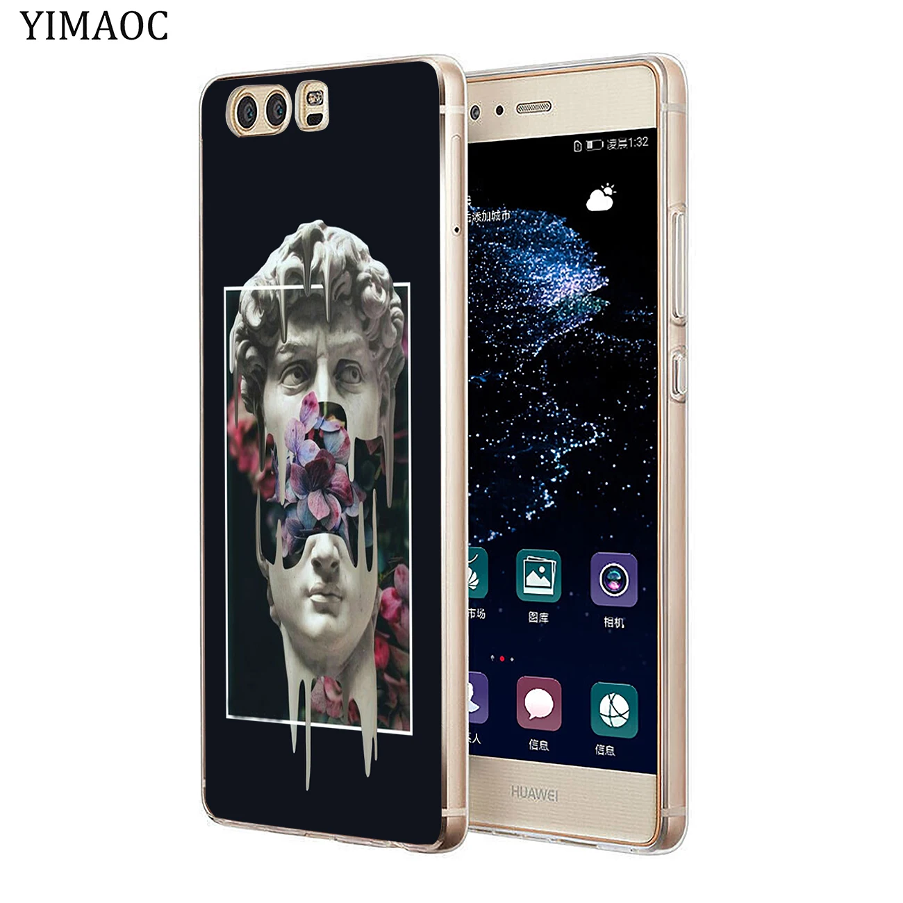 Определенно не история любви estatuas griegas мягкий чехол для Huawei P30 P20 Pro P10 P9 P8 Lite 2016 2017 P