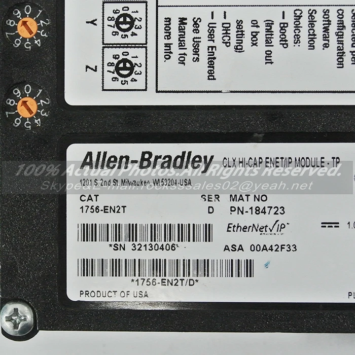 Allen Bradley Ethernet 1756 EN2T EN2T/D ControlLogix используется в хорошем состоянии|Аксессуары для
