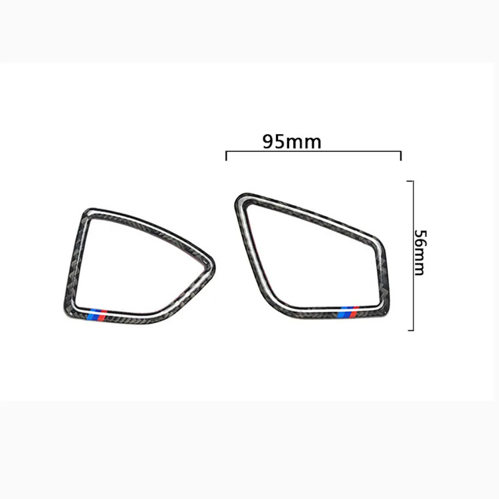 Для BMW F30 F35 320 320i 325i 328i углеродного волокна салона панель розетки декоративные