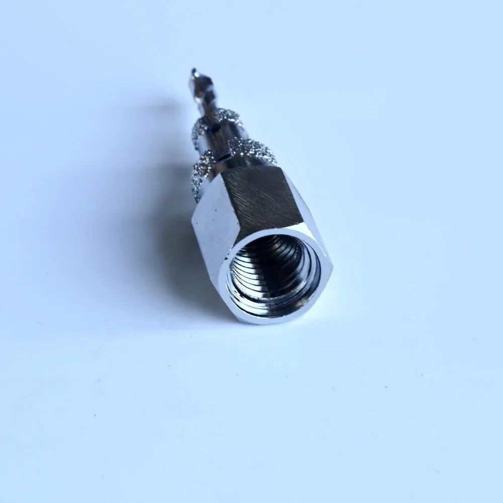 Бесплатная доставка 1 шт. мраморные/плитки сверла 2 шаг 10/16*70 мм с M14 Метчик для