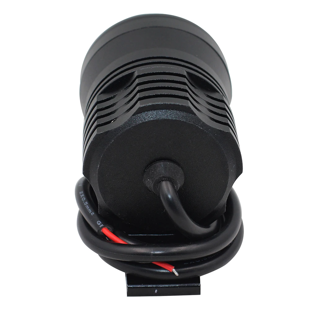 12 V-80 V постоянного тока 1X90 Вт белый 6000K 7800LM T6 чипы светодиодный мотоциклетные фары противотуманные пятно прожектор Водонепроницаемый мотоцикл лампы