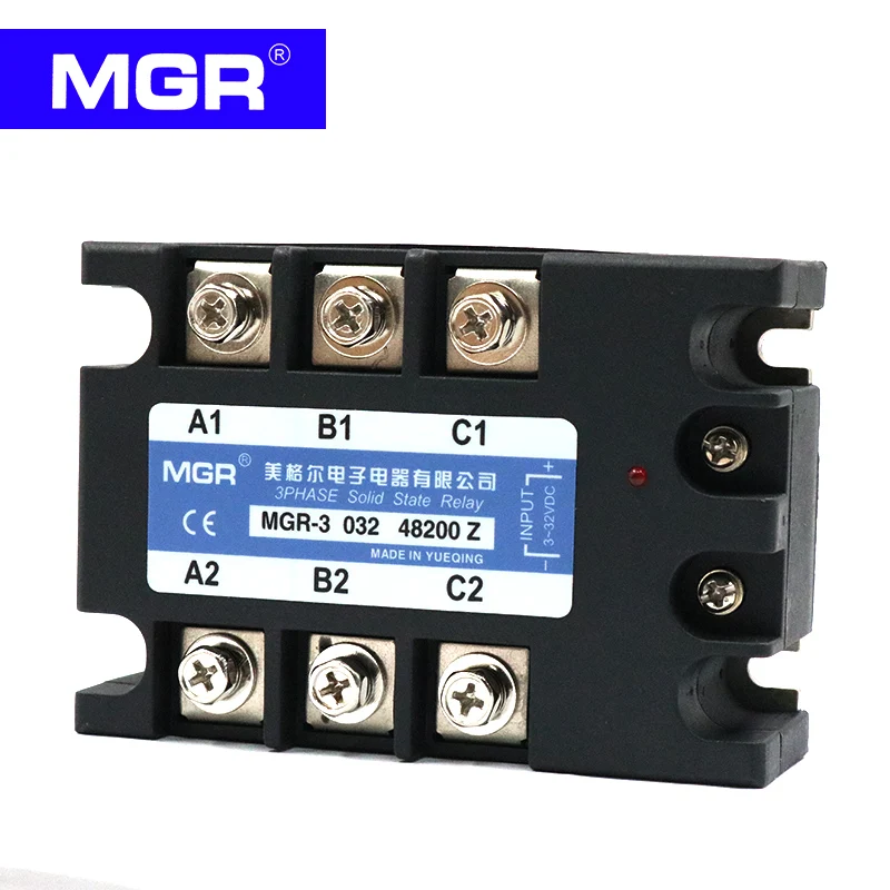 SSR 3 Phase Solid State Relay MGSSR DC-AC MGR-3 MGR3 032 3810Z 3825Z 3840Z 3860Z 3880Z 3890Z 38100Z 38150Z 38200Z Switch | Обустройство