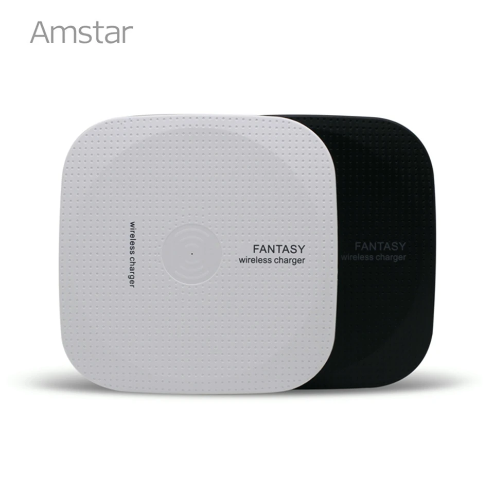 Amstar Qi Беспроводное зарядное устройство Беспроводная зарядная панель + приемник