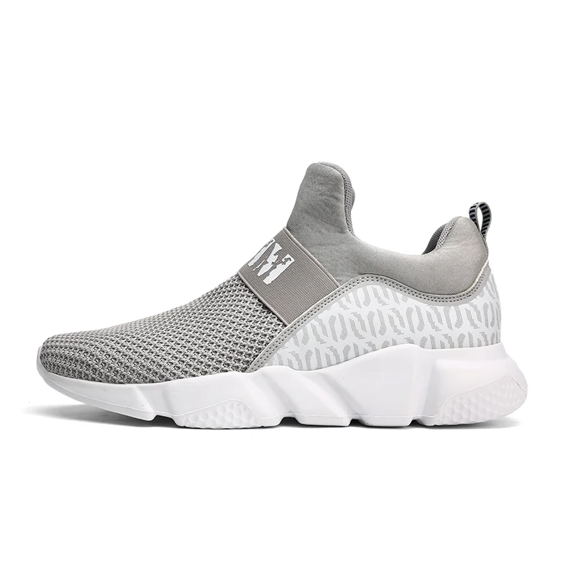 grey Beita белый Для мужчин беговые кроссовки для бега мужские кроссовки 9908 спортивные кроссовки из сетчатого материала эластичная спортивная обувь zapatillas hombre Deportiva; сезон весна-осень - Цвет: grey