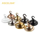 Потолочная крышка пластина крючок подвесной светильник украшение металлические аксессуары детали люстры винтажный Потолочный держатель для светильника