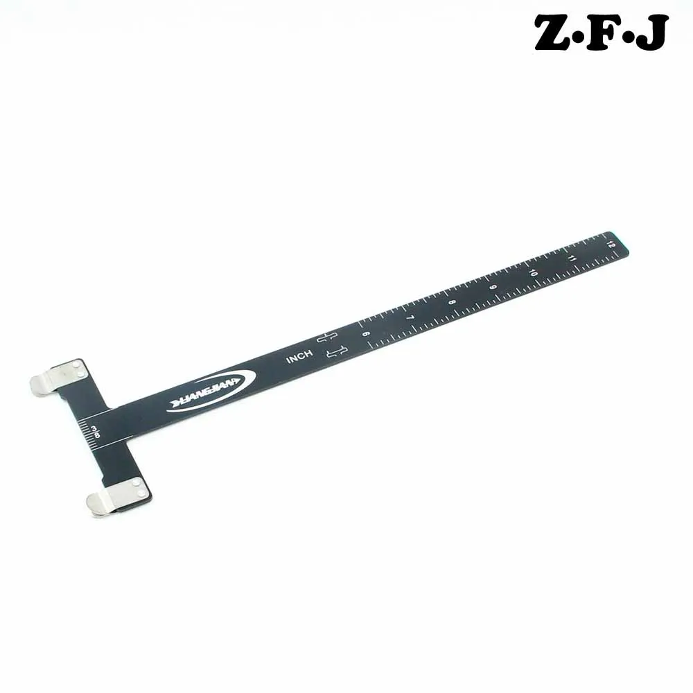 1 шт. черная T линейка с быстрым наконечником на Tieing Arrow Nock Points Precision Measuerments guage