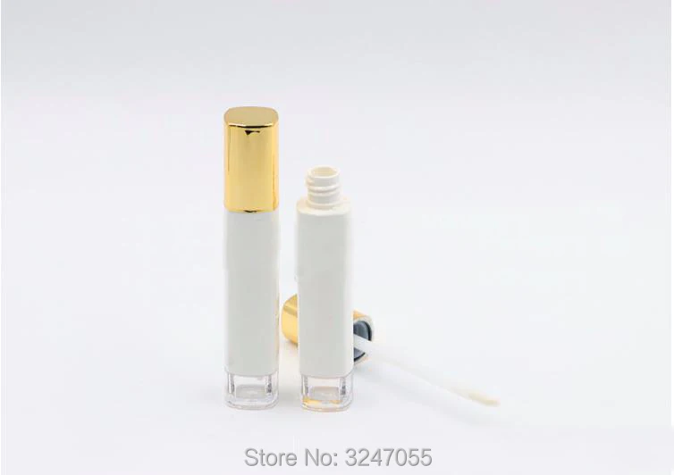 

5ML 30Pieces 50Pieces High-end Empty White Lip Gloss Bottle, DIY Portable Women Makeup Tools, Plastic Lipstick Refillable Tube