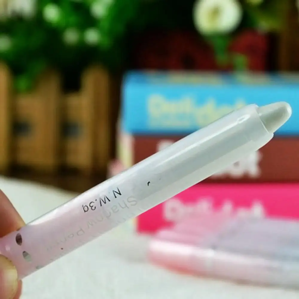 1 шт. 2017 Новый Модный женский белый многоцелевой жемчужный тени для век подводка