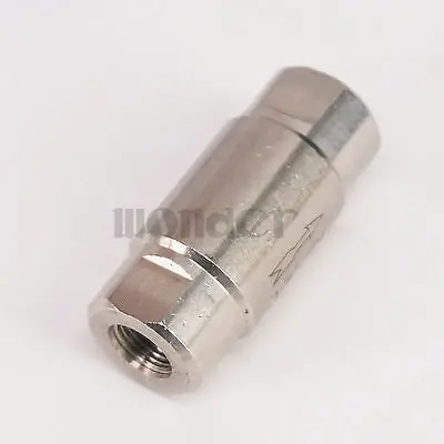 1/4 &quotBSP мама 1/8 нержавеющая сталь невозвратный встраиваемый пружинный клапан