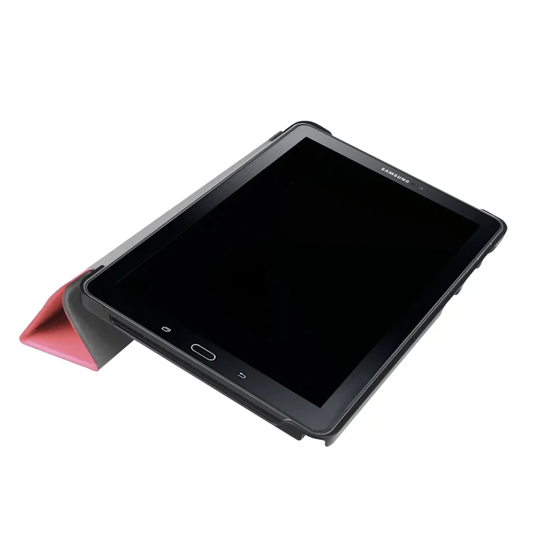 Castor pu leather stand smart folio magnet case for Samsung TabA10.1 With pen P580 tablet cover+film +stylus | Компьютеры и офис