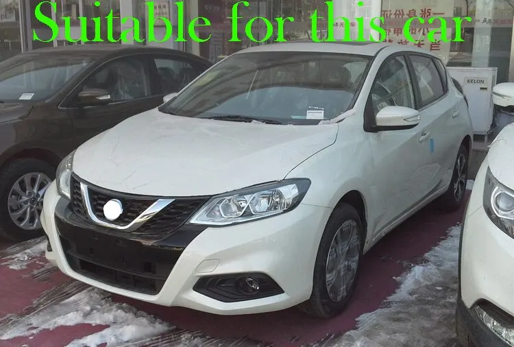 Для Nissan Tiida Pulsar- третьего поколения C13 пластиковый внешний козырек вентиляционные Шторы окно Защита от солнца и дождя дефлектор 4 шт