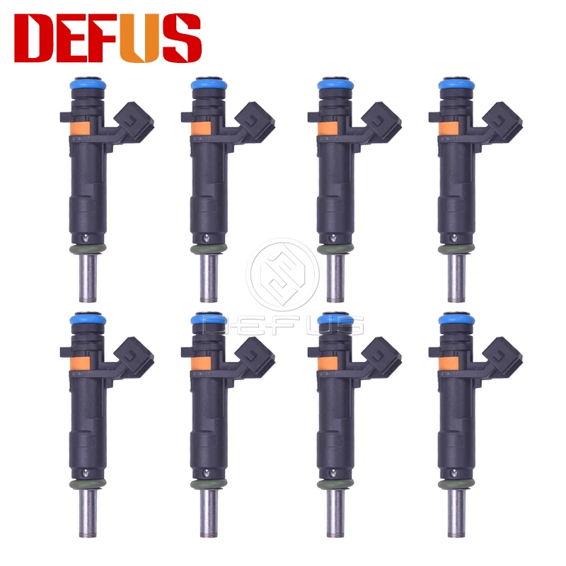 DEFUS 8 шт. Bico Форсунка топливного форсунки 55353806 для CHEVROLET CRUZE 2011 ~ 2017 SONIC 2012 1.8L I4 A16XER