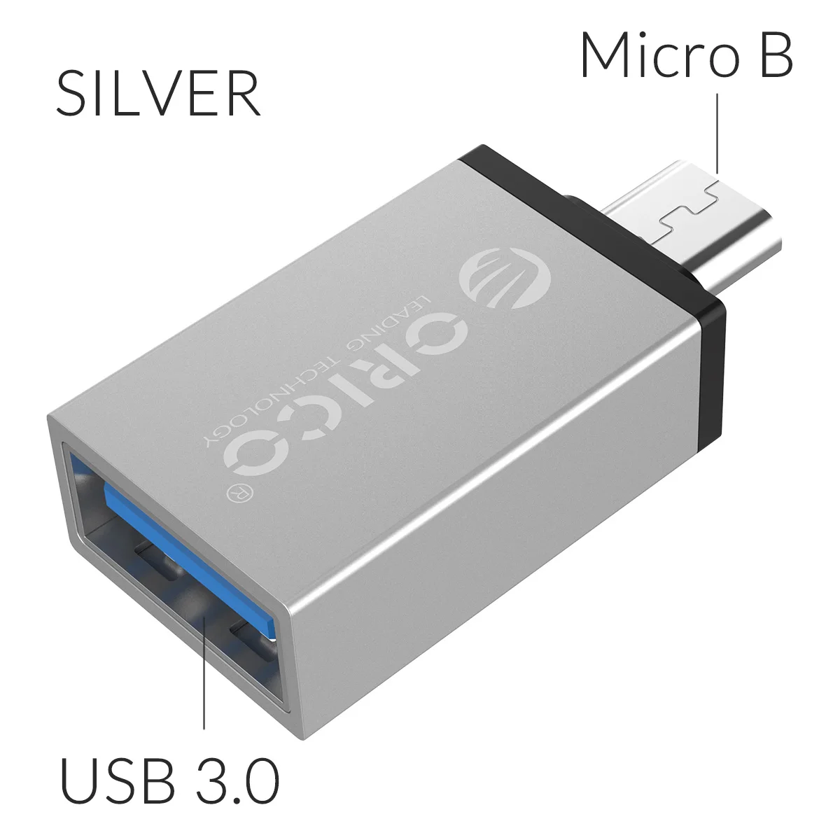 USB 3.0 to Micro B S ORICO OTG адаптер USB 3,0-type C Micro B usb type-C OTG адаптер конвертер для huawei samsung Macbook OPPO - Цвет: USB 3.0 to Micro B S