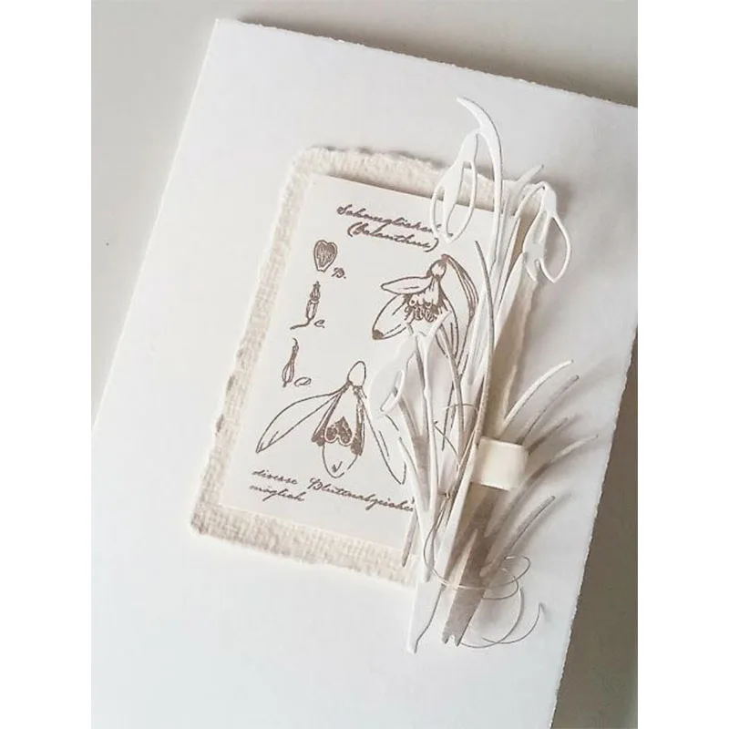 Снежинки цветок металла резки штампы для DIY Скрапбукинг товары декоративного