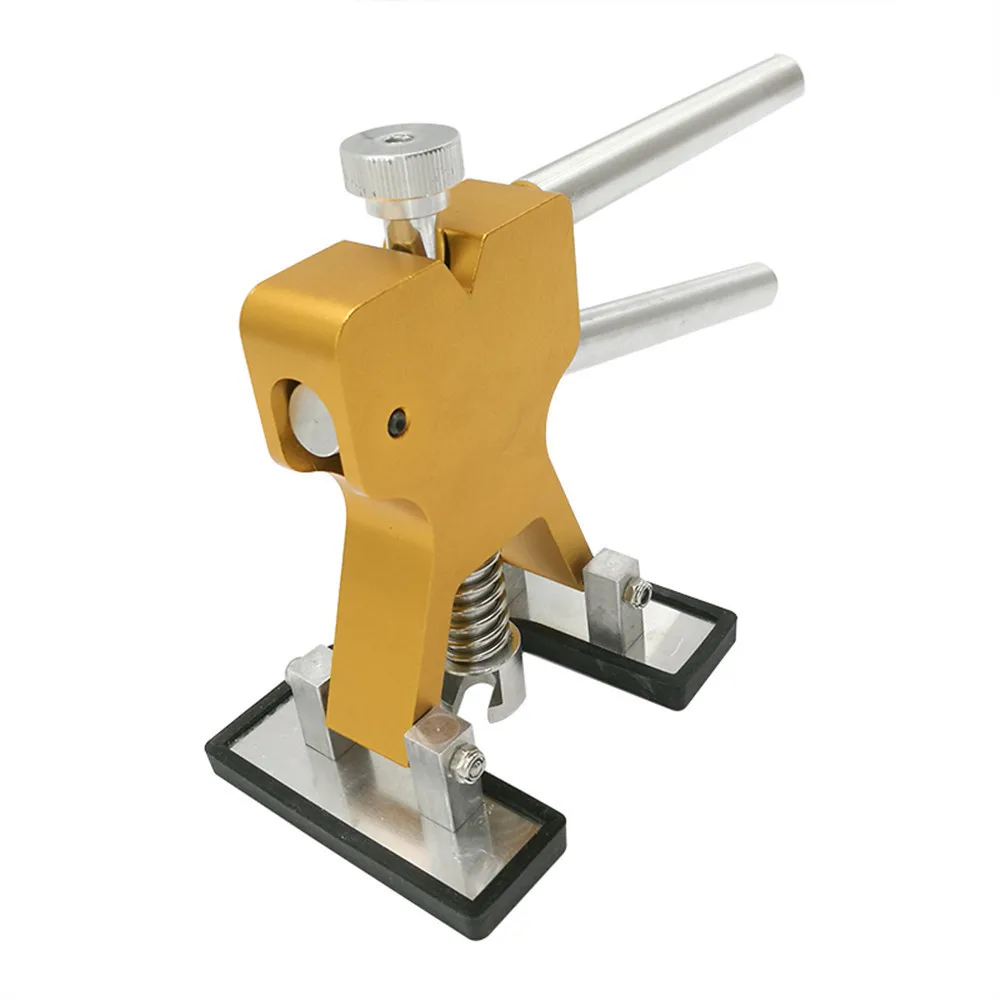 Инструменты для поднятия вмятин желтые вкладки удаления без покраски комплект