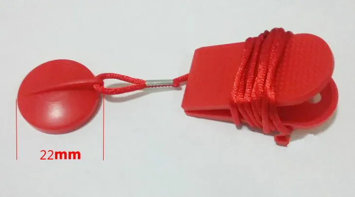 

22MM The treadmill safety lock is suitable for all kinds of universal groove type treadmill fitness equipment accessories