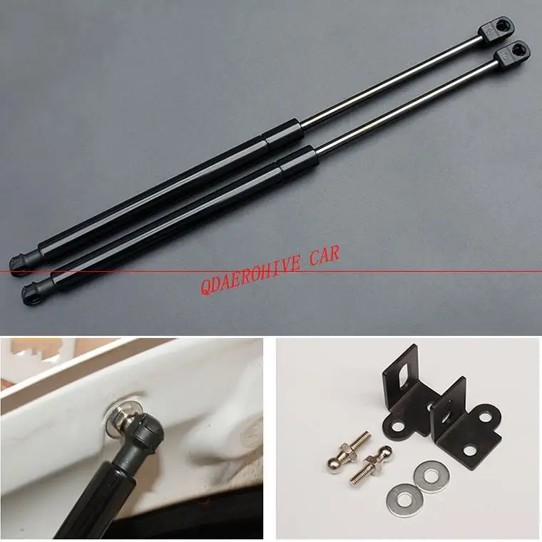 QDAEROHIVE car hood reuses gas spring support rod Slow Down Shock Gas Strut for FOR Renault Kadjar 2016-2019