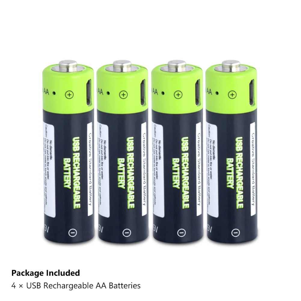 4pcs aa batteries 4 шт. 1,5 в вольт 1250 мАч Aa перезаряжаемые литий-ионные полимерные батареи Micro USB зарядка AA 2A Lipo батарея US/EU/UK зарядное устройство - Цвет: 4pcs aa batteries