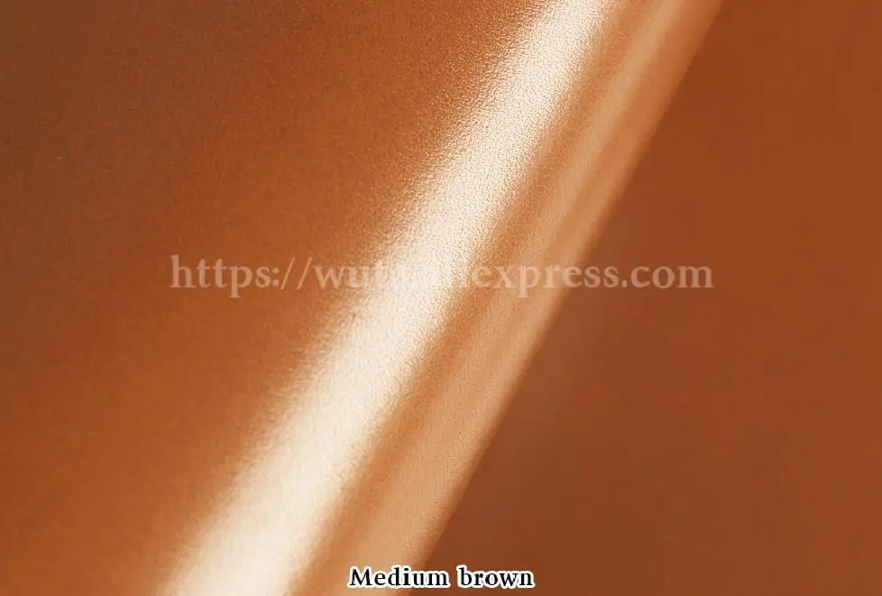 Medium brown Коробка из телячьей кожи, первый слой из натуральной кожи, гладкое переплетение, ручная работа, сделай сам, материал, сделано в знаменитых французских кожевенных заводах, 12 цветов - Цвет: Medium brown