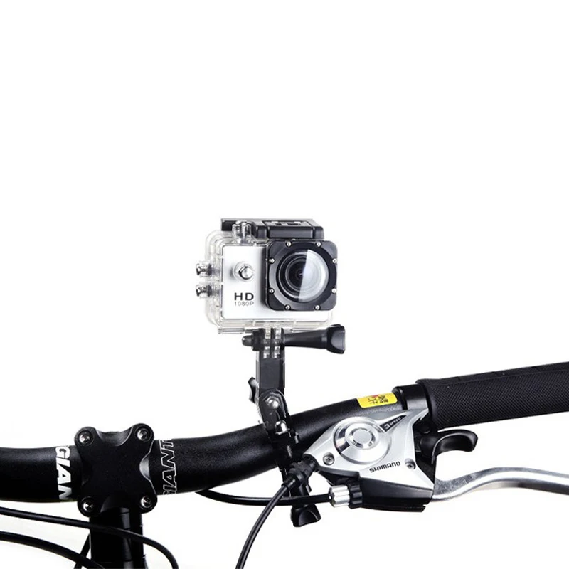 Велосипедная ручка кронштейн для GoPro 8 Водонепроницаемый чехол для экшн-камеры Велоспорт Подключение адаптер держатель велосипеда ж/винт для Insta360