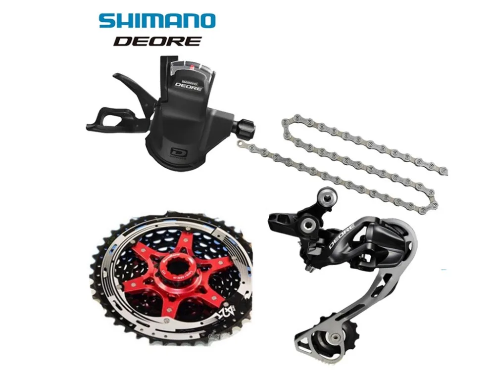 Shimano DEORE M610 1x10 S 10 S Скорость 