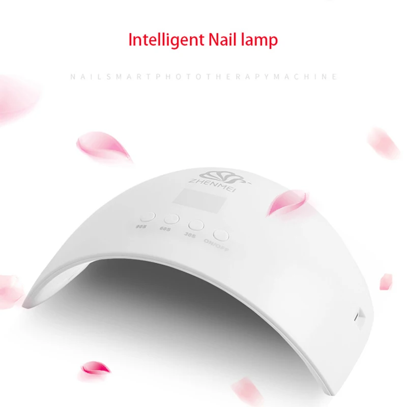 

Лампа УФ/LED для сушки гель-лака, 24 Вт, 30/60/90 с