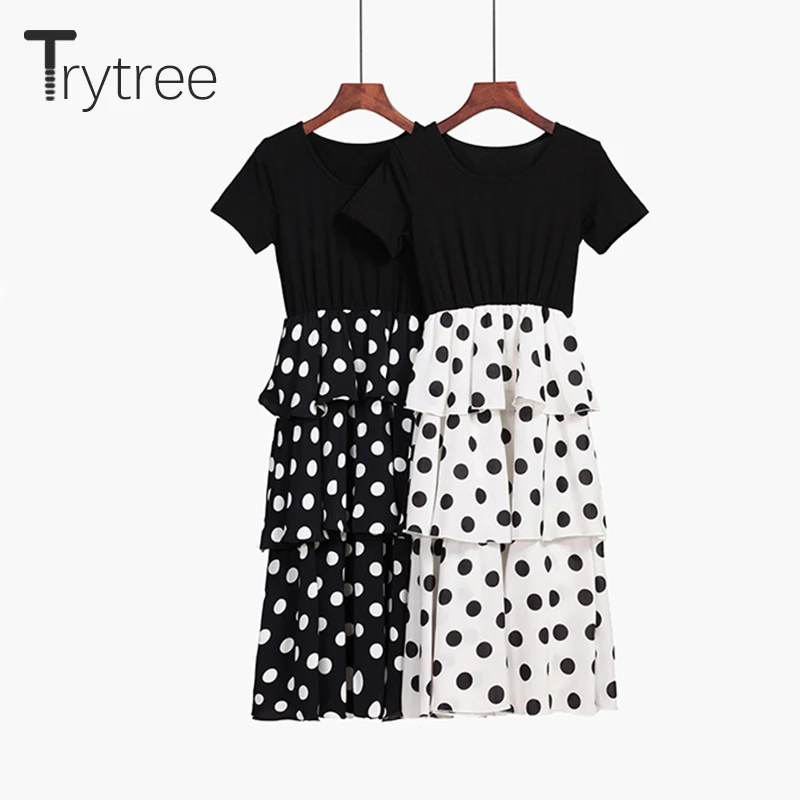 Trytree/летнее осеннее платье с поясом для женщин Повседневное эластичной резинкой