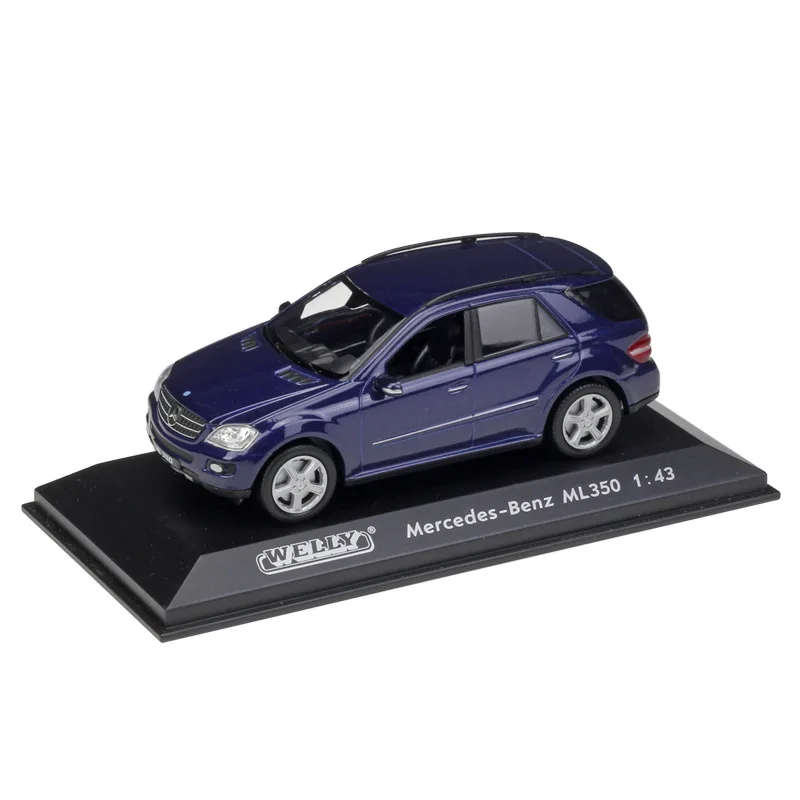 1:43 Welly Benz VW Audi Volvo Alfa стенд с Чехол литая модель автомобиля