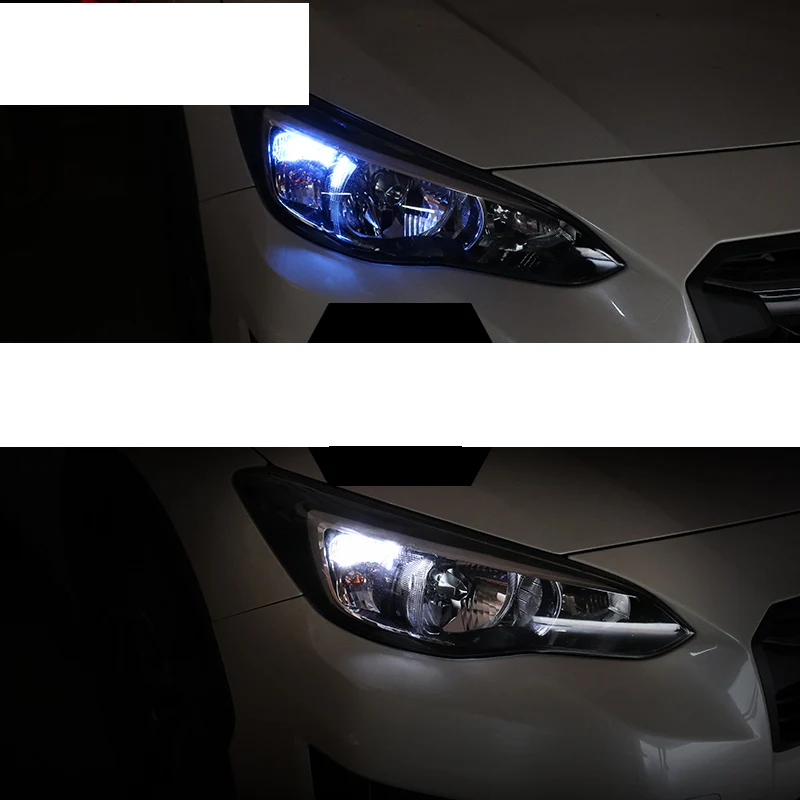 Lsrtw2017 белая Синяя светодиодная Автомобильная широкая лампа для subaru forester xv outback 2015