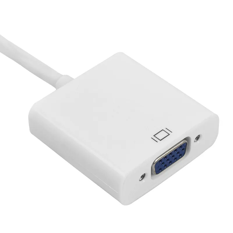 Мини Дисплей Порты и разъёмы Thunderbolt MINI DP TO VGA Кабель адаптер 1080 P для MacBook Air Pro Видео