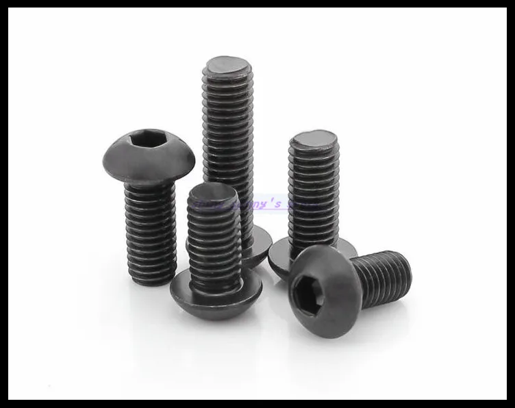 

80pcs/Lot Metric Thread ISO7380 M5 10.9 Alloy Steel Button Head Hex Socket Cap Screw Bolt Brand New