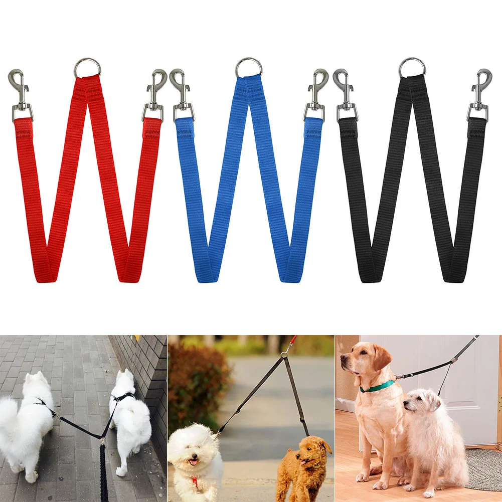 1 шт. лидер продаж поводок для поводка собак сплиттер двусторонний 2 муфта улицы