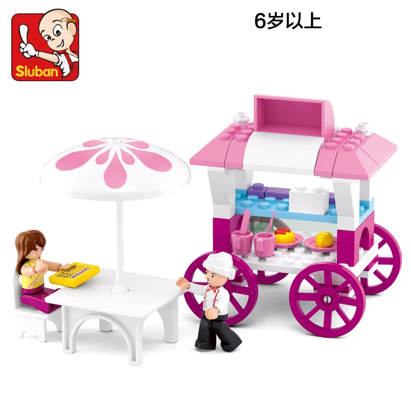 Sluban модели Здание игрушка Совместимость с LEGO Лего Legos Конструктор B0522 78 блок Блоки