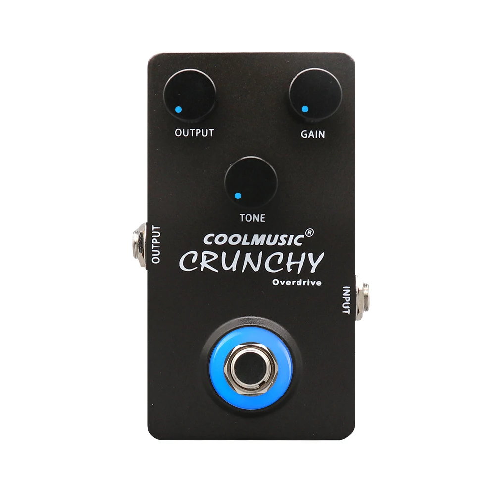 Coolmusic 9V Overdrive педаль бас-гитары педаль эффектов