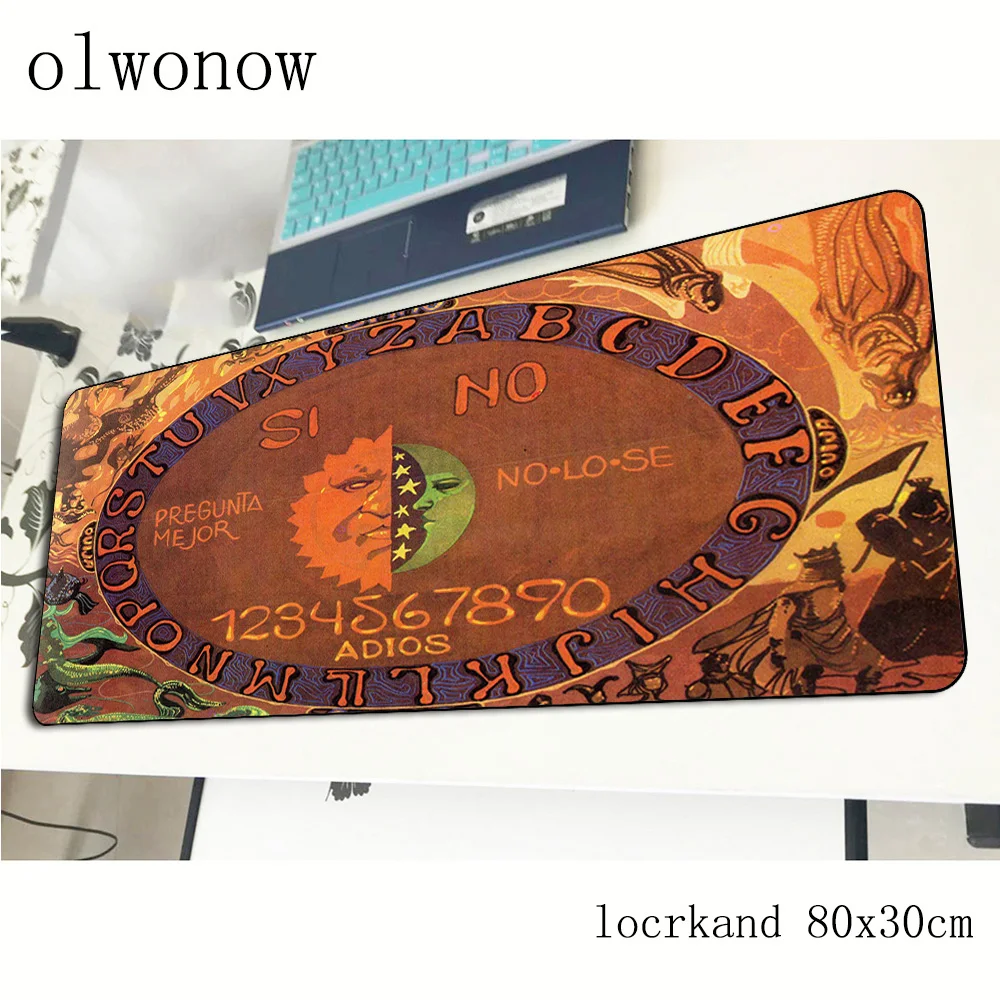 Ouija доска коврик для мыши 80x30 см Персональный Игровой Коврик большой геймер под