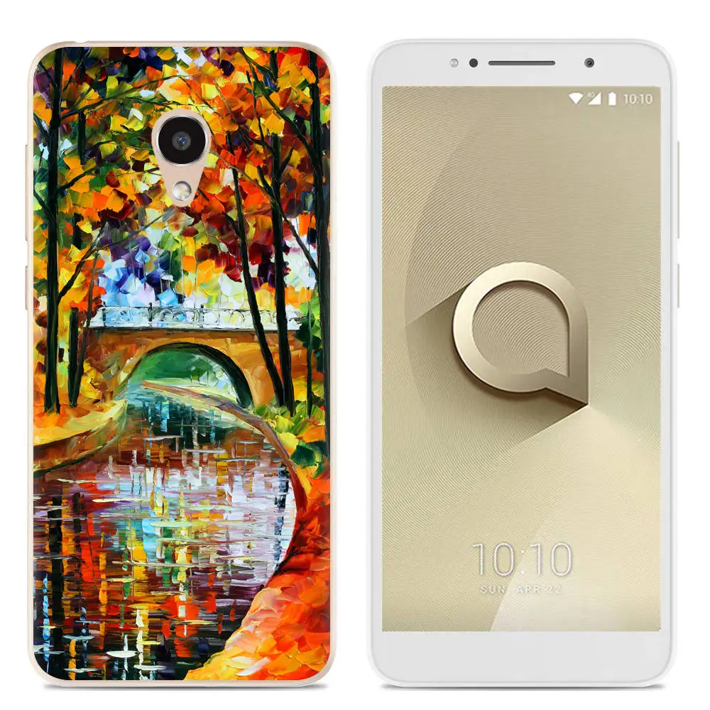 19 Чехол для телефона Alcatel 1C/1X/3/3C/3 V/3X милый мультяшный высококачественный мягкий чехол из ТПУ с рисунком силиконовый чехол - Цвет: 19
