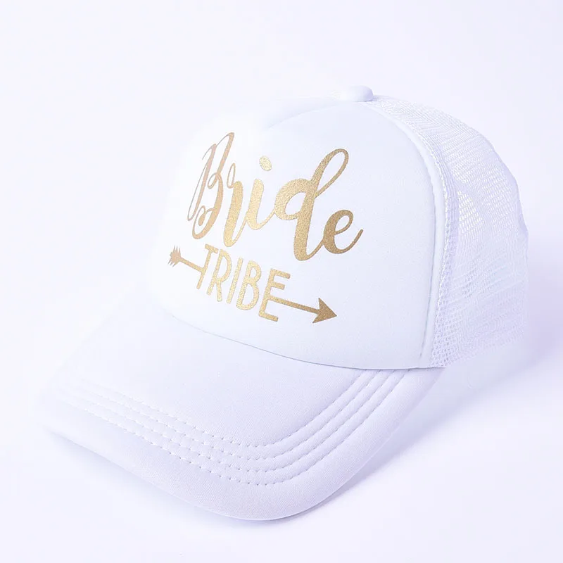 bride team white 1 шт., бейсбольная кепка для команды, невесты, жениха, невесты, чтобы быть, свадебные украшения, Гавайский пляж, девичник, вечерние украшения. JW - Цвет: bride team white