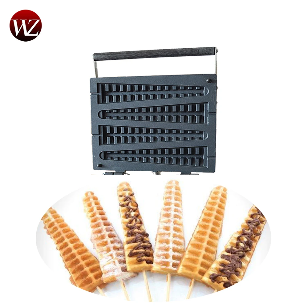 Lolly вафельная машина Рождественская елка 110 V/220 V железная антипригарная