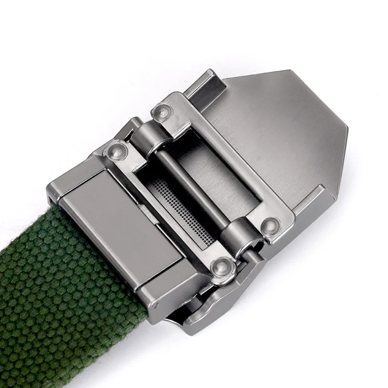 Ремень в стиле милитари для мужчин и женщин брезентовый военный тактический пояс