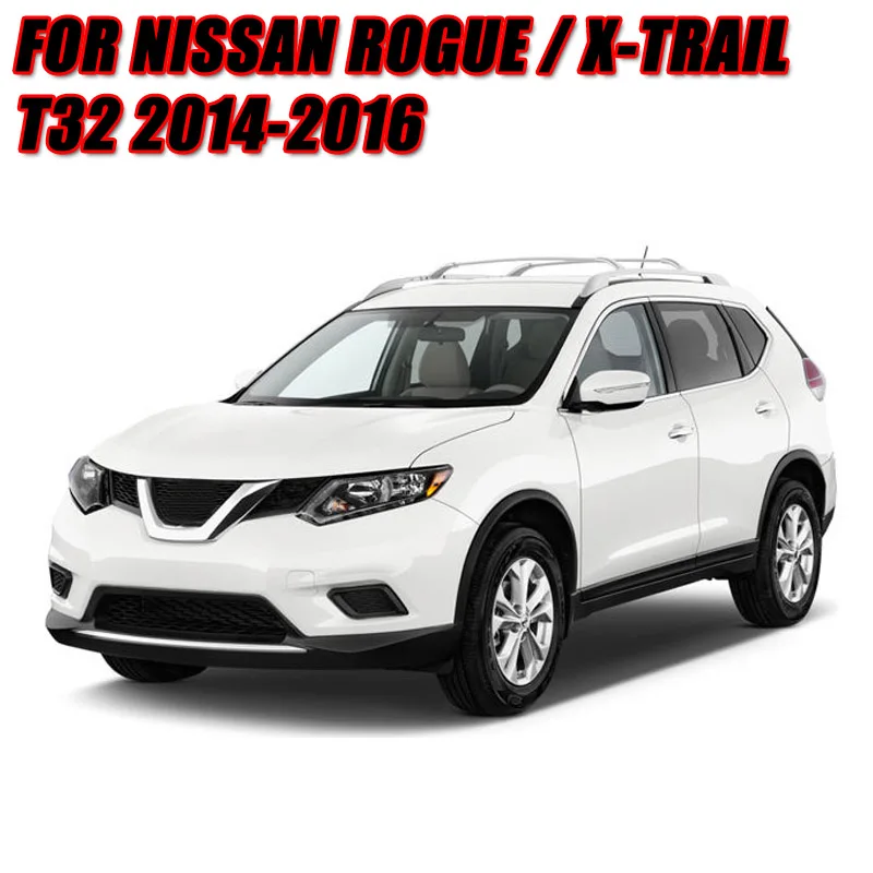 Передняя сетчатая решетка для Nissan X Trail Xtrail Rogue T32 2014 2015 2016|for nissan x-trail|chrome car stylingtrim
