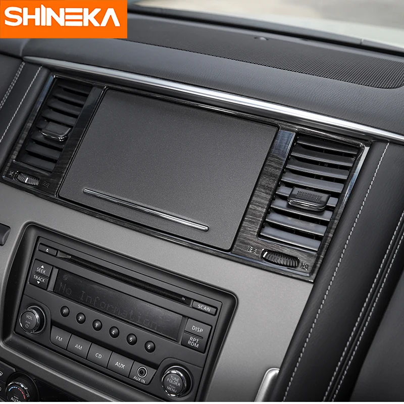 Панель приборной панели SHINEKA для стайлинга автомобиля крышка на вентиляционное