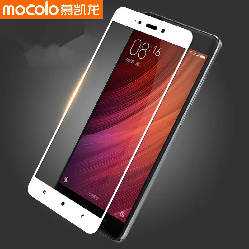 Защитное стекло для экрана Xiaomi Redmi Note 4 4X X закаленное с полным покрытием xiomi note redmi