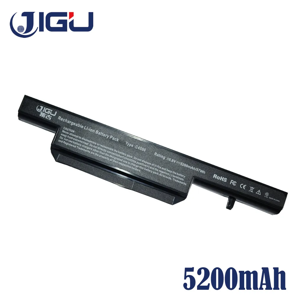 Новый аккумулятор JIGU для ноутбука 6 ячеек серии CLEVO C4500 замена: C4500BAT C4500BAT6|laptop