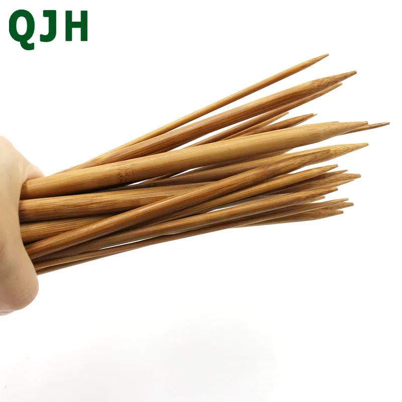 QJH фирменные Углеродистые бамбуковые иглы инструменты для переплетения свитера